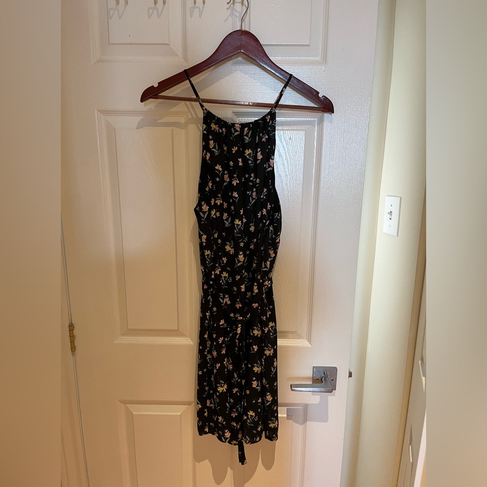RW&CO. Black Floral Dress